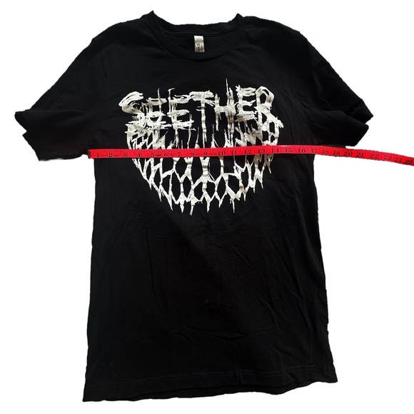 Seether Scratch Grin Logo Official Merch T-Shirt - Picture 5 of 8